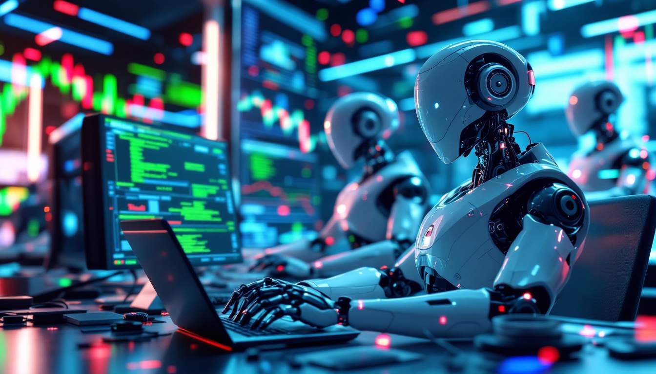 AI trading, robotic trading, cryptocurrency, trading strategies, financial technology